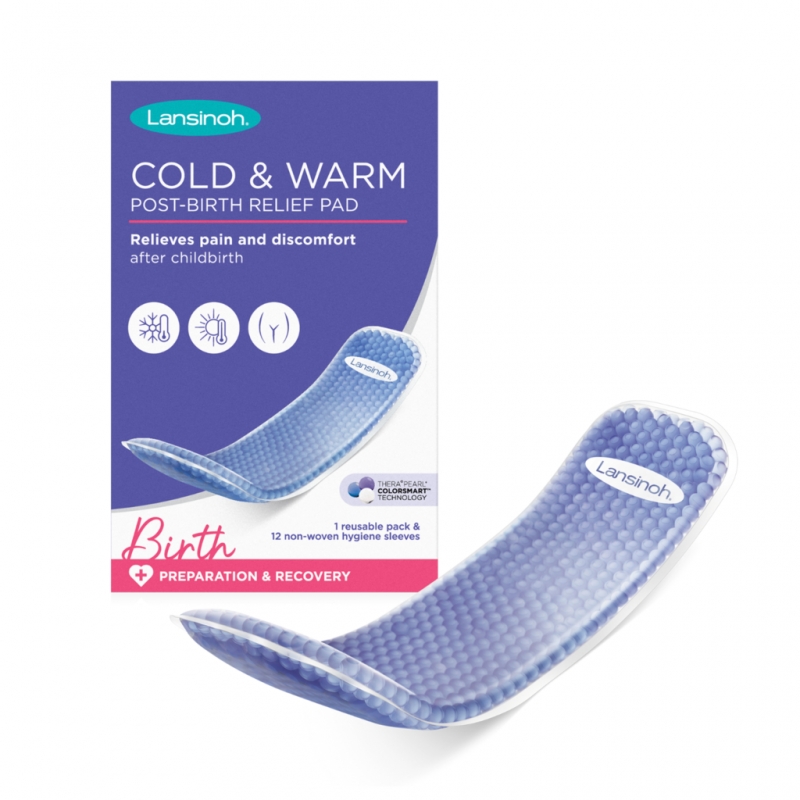 lansinoh cold and warm post-birth relief pad