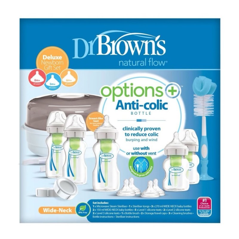 Dr Brown's Options+ Anti-Colic Bottle Newborn