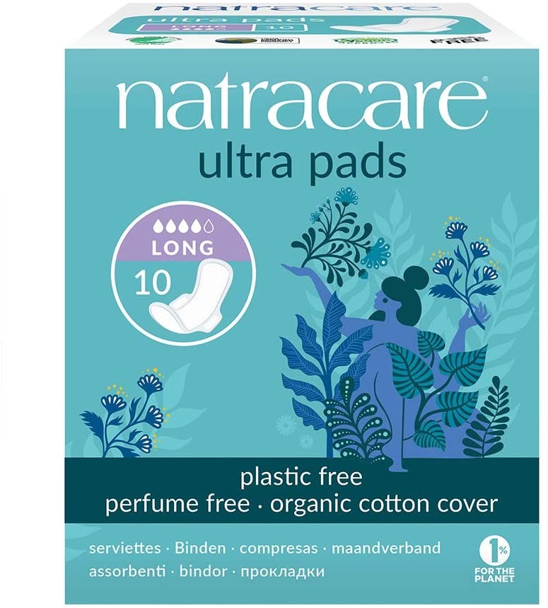 Natracare Organic Extra long Pads with wings 