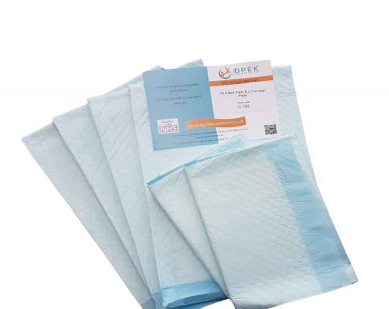 5 pk 90 x 60cm Disposable & Absorbent pads fo