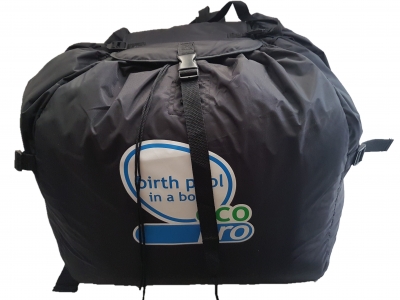 birth pool in a box rucksack