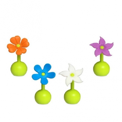 haakaa silicone breast pump flower stopper
