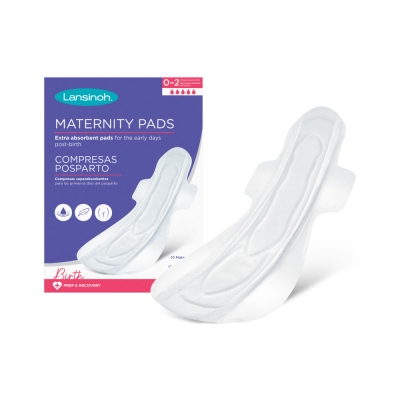 lansinoh extra absorbent maternity pads