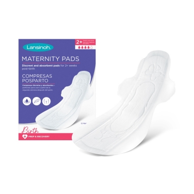 lansinoh discreet & absorbent maternity pads