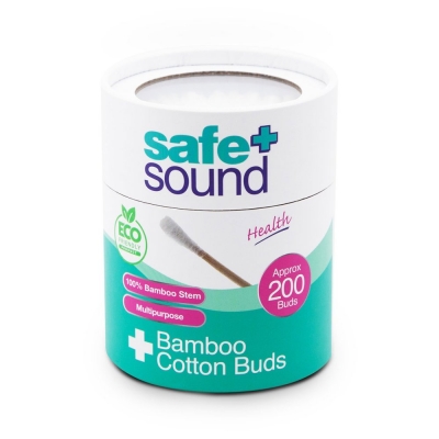 safe and sound bamboo cotton buds 