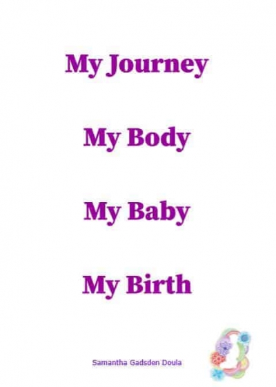 40 affirmation cards in support of the home birth group
