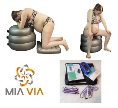MiA ViA Birth Seat and Kneeling Pad Hire Package